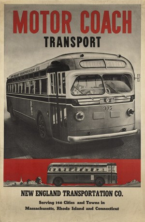 Motor Coach Transport, New England Transportation Co, 1940